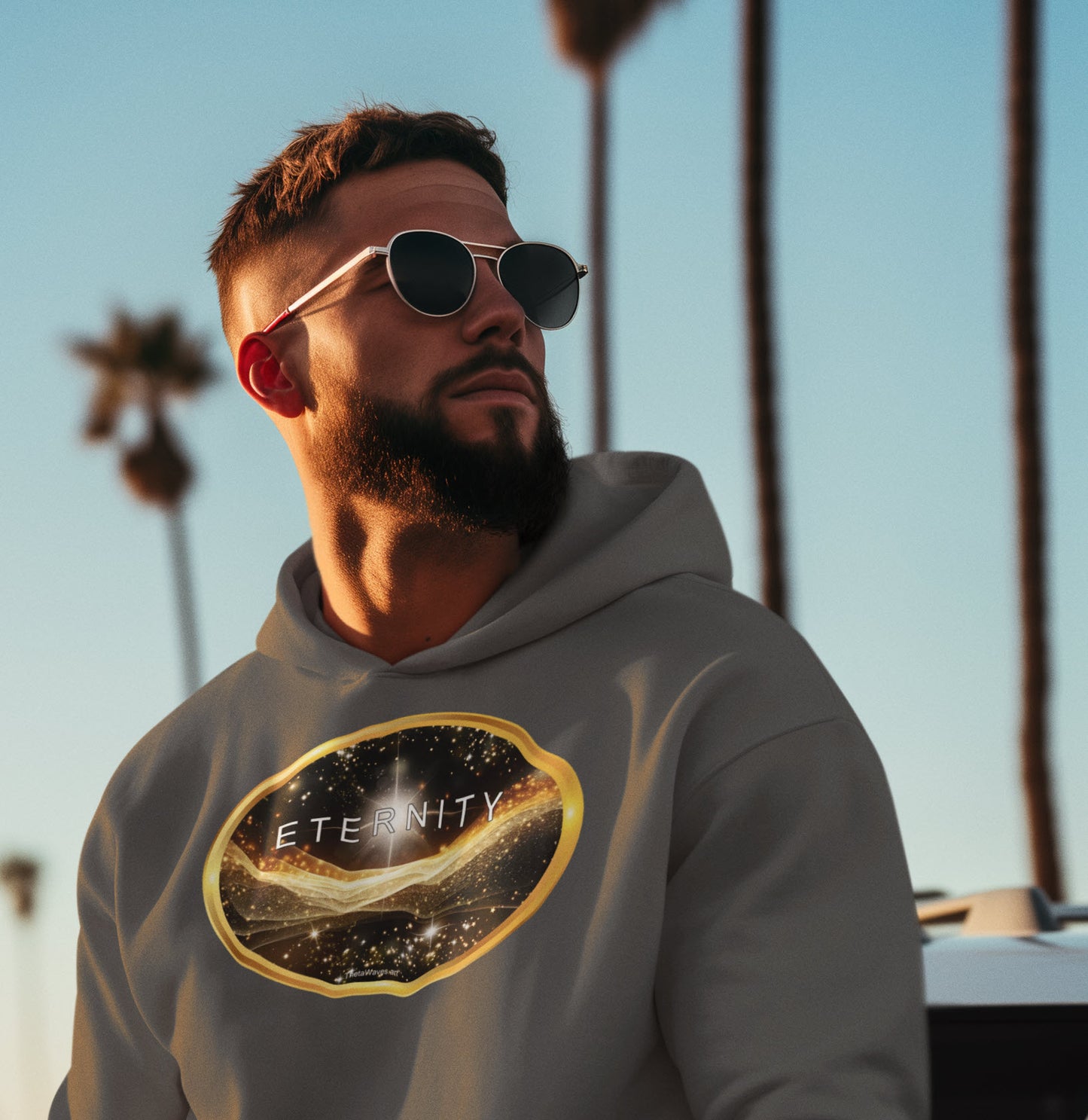 SPIRITUAL -- ETERNITY-3 - Men & Women - Premium "Unisex" Pullover Hoodie