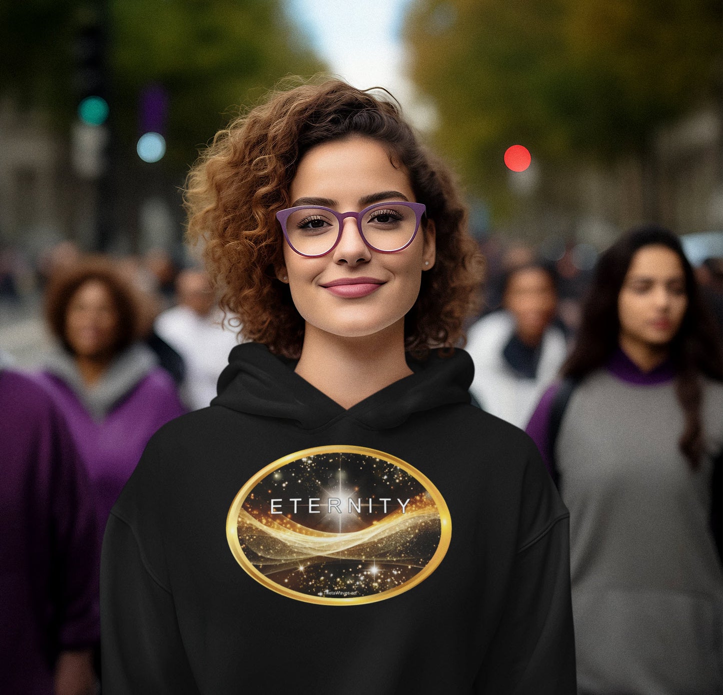 SPIRITUAL -- ETERNITY-3 - Men & Women - Premium "Unisex" Pullover Hoodie