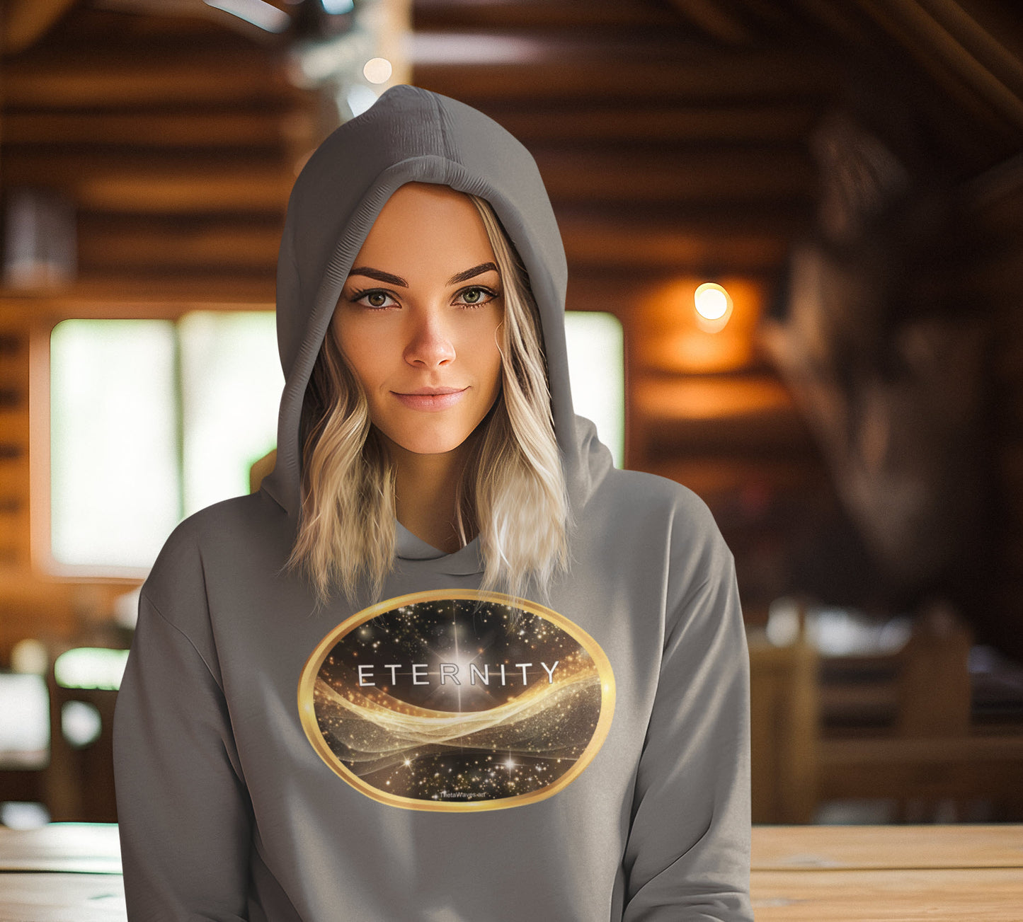 SPIRITUAL -- ETERNITY-3 - Men & Women - Premium "Unisex" Pullover Hoodie
