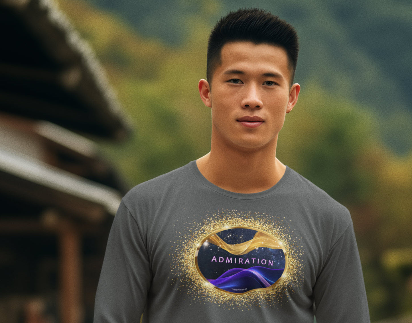 SPIRITUAL -- ADMIRATION-1 - Men & Women - Premium "Unisex" Longsleeve T-shirt