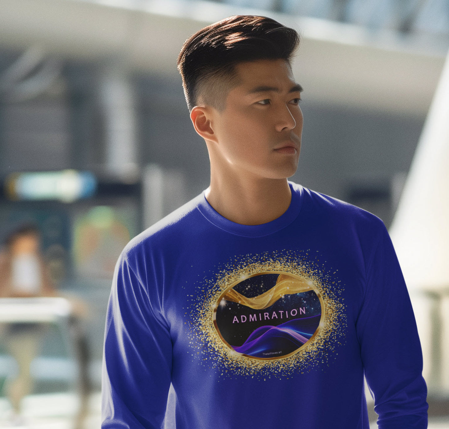 SPIRITUAL -- ADMIRATION-1 - Men & Women - Premium "Unisex" Longsleeve T-shirt