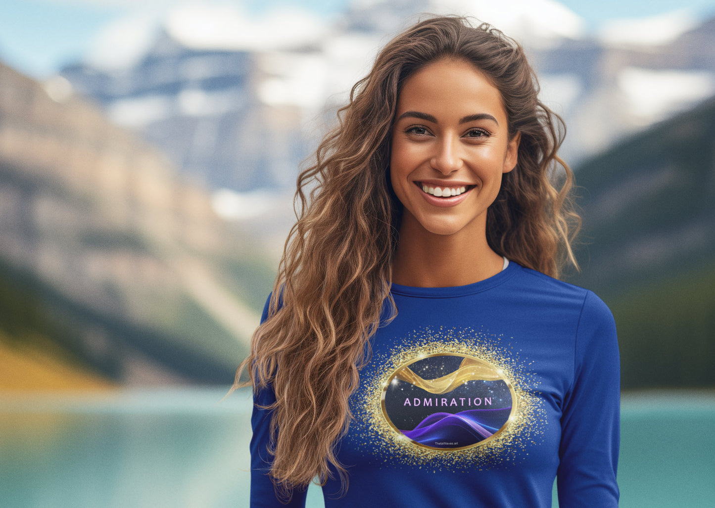 SPIRITUAL -- ADMIRATION-1 - Men & Women - Premium "Unisex" Longsleeve T-shirt