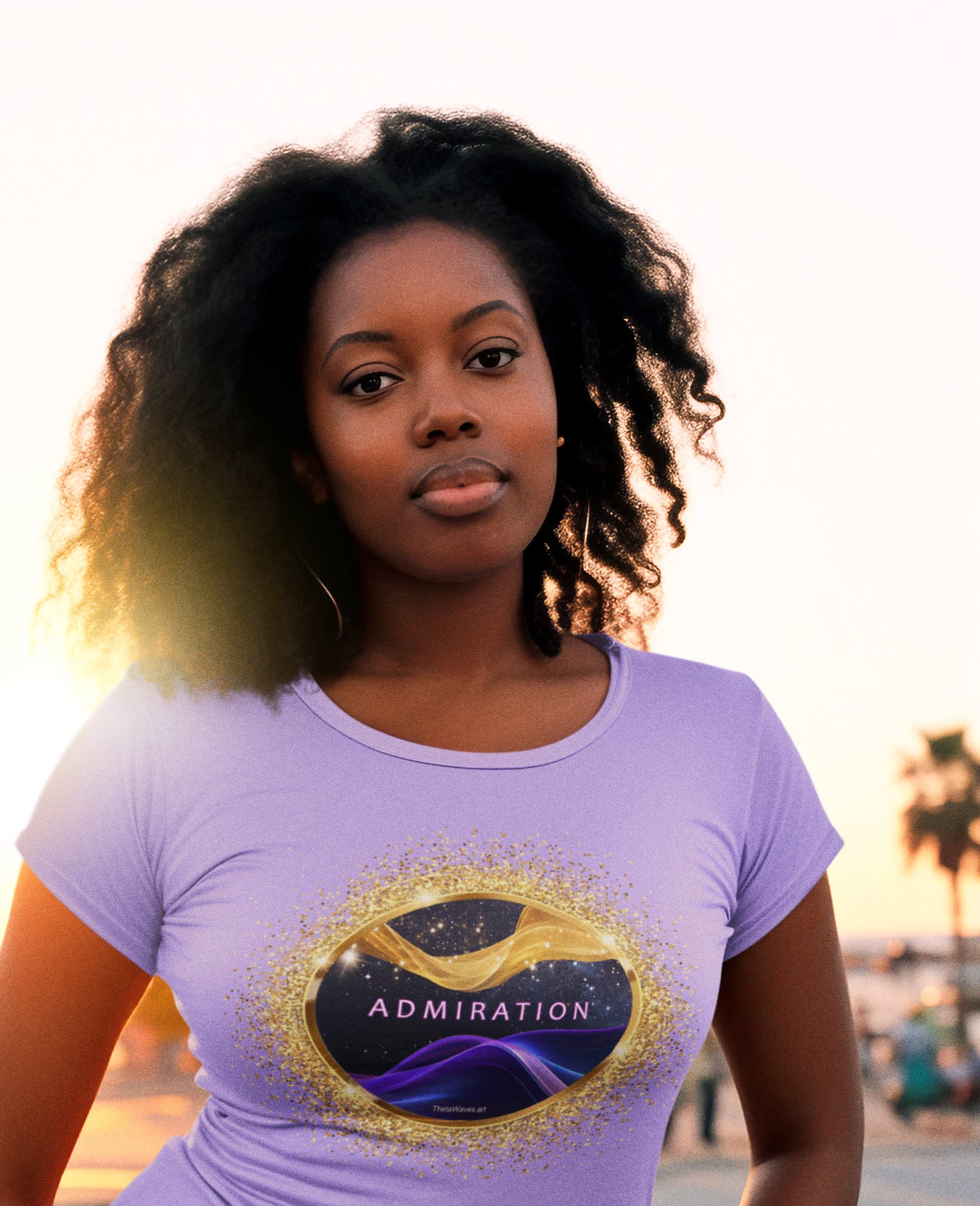 SPIRITUAL -- ADMIRATION-1 - Classic Womens Crewneck T-shirt