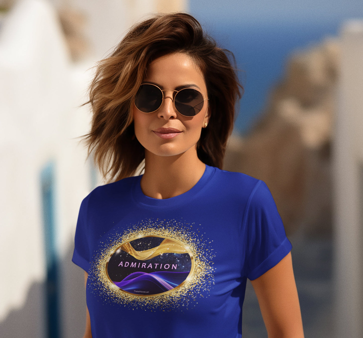 SPIRITUAL -- ADMIRATION-1 - Classic Womens Crewneck T-shirt