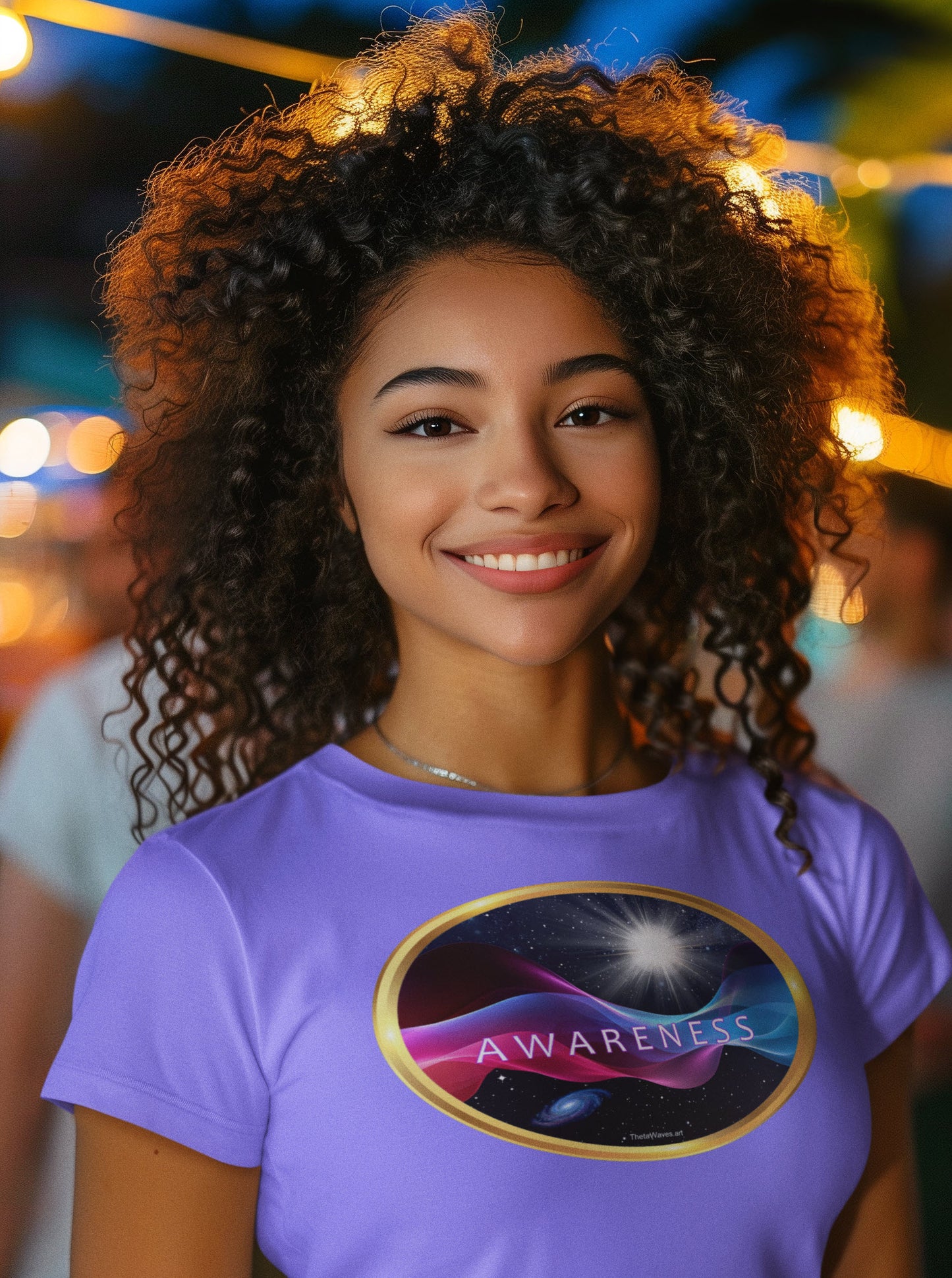 SPIRITUAL -- AWARENESS-1 - Womens Stylish Crewneck T-shirt