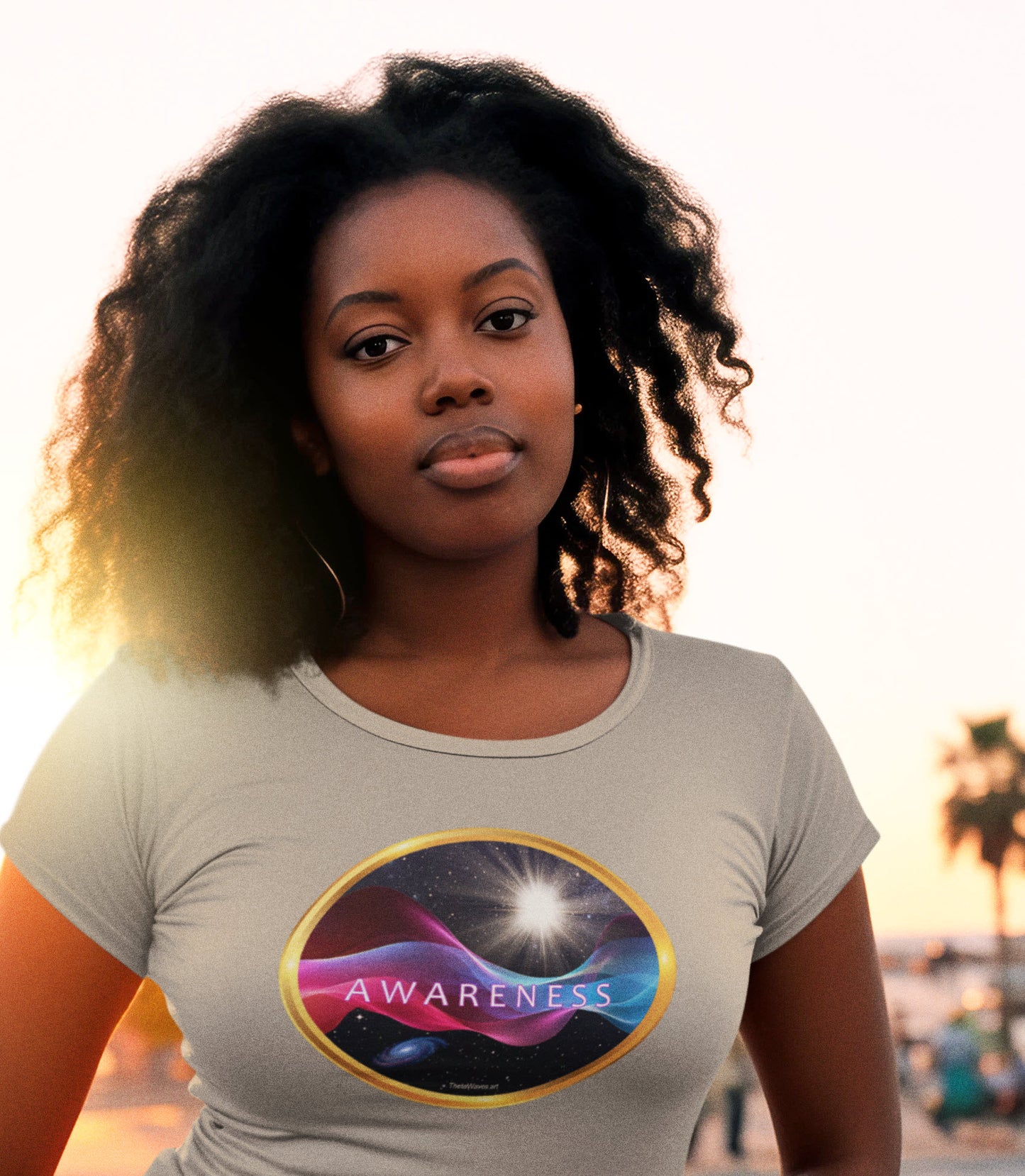 SPIRITUAL -- AWARENESS-1 - Womens Stylish Crewneck T-shirt