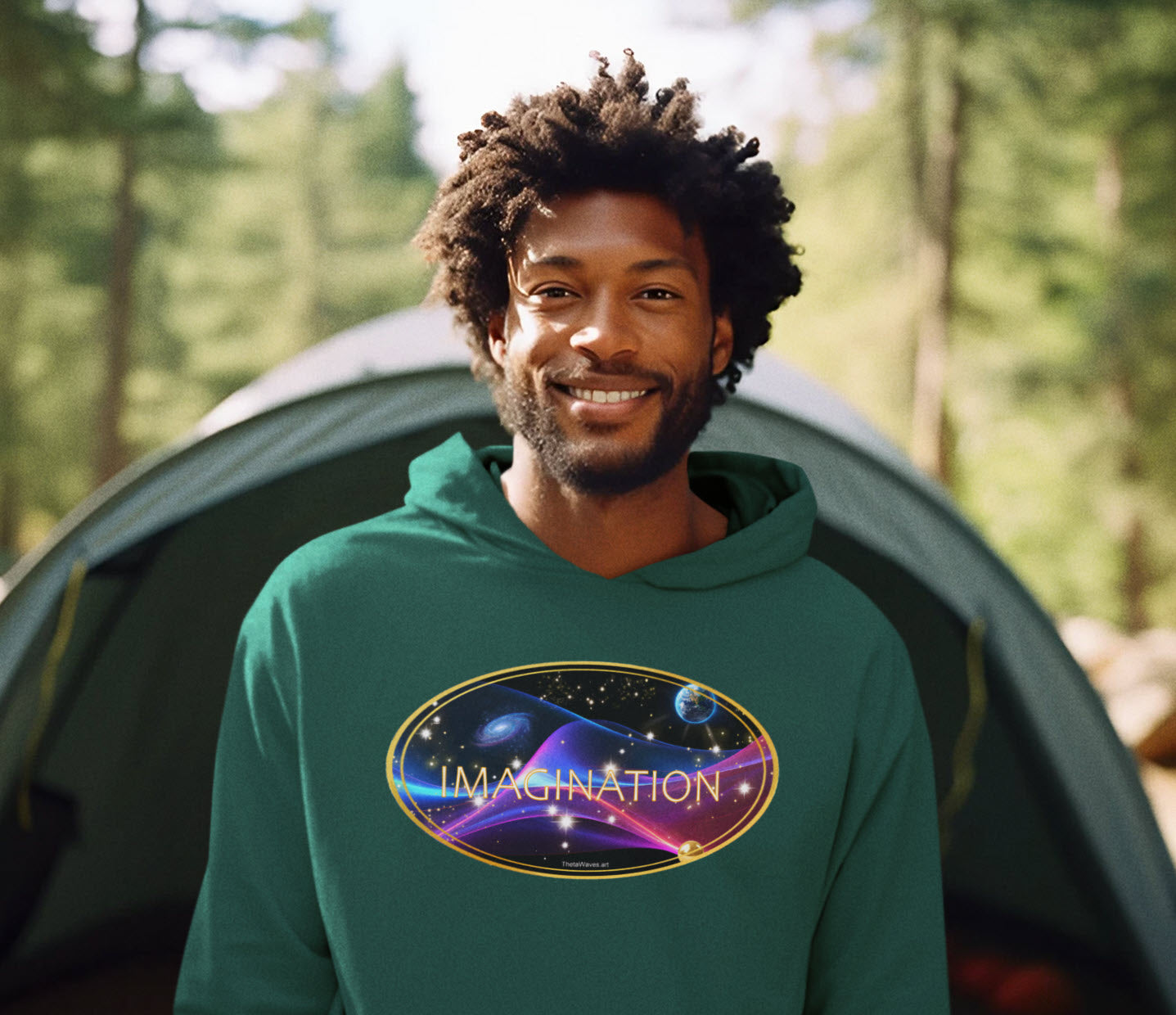 SPIRITUAL -- IMAGINATION-1 - Men & Women - Premium "Unisex" Pullover Hoodie