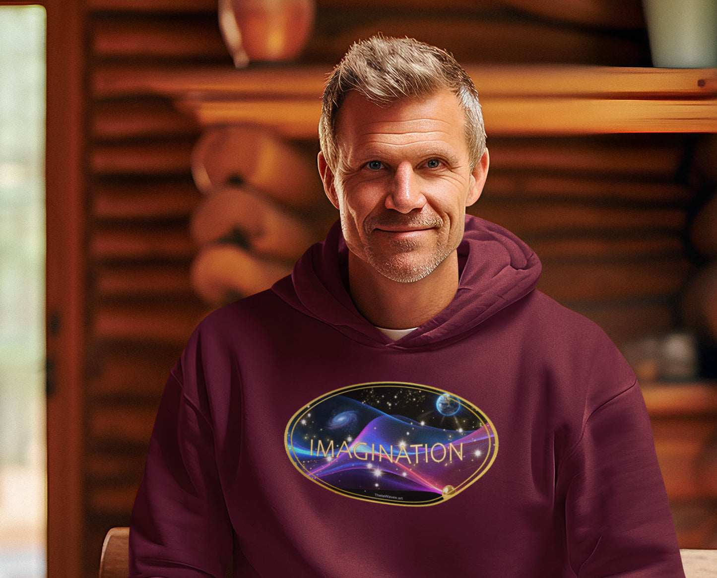 SPIRITUAL -- IMAGINATION-1 - Men & Women - Premium "Unisex" Pullover Hoodie