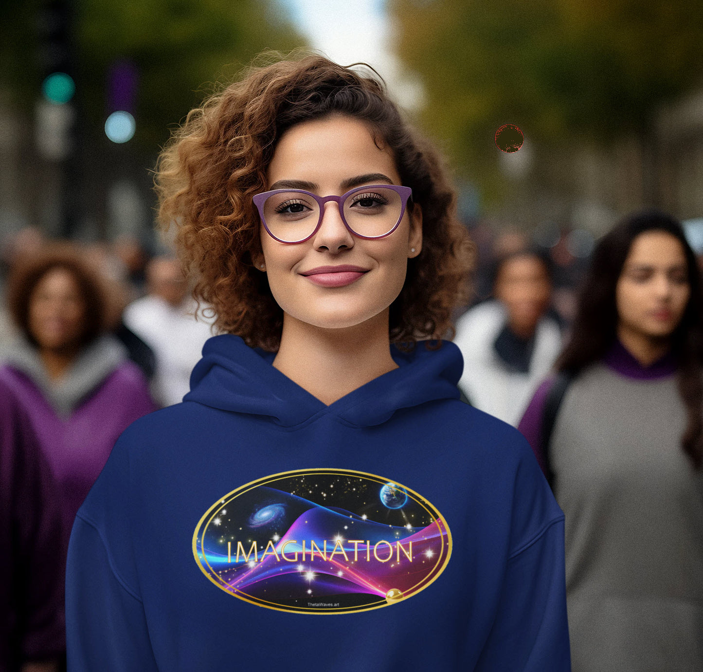 SPIRITUAL -- IMAGINATION-1 - Men & Women - Premium "Unisex" Pullover Hoodie