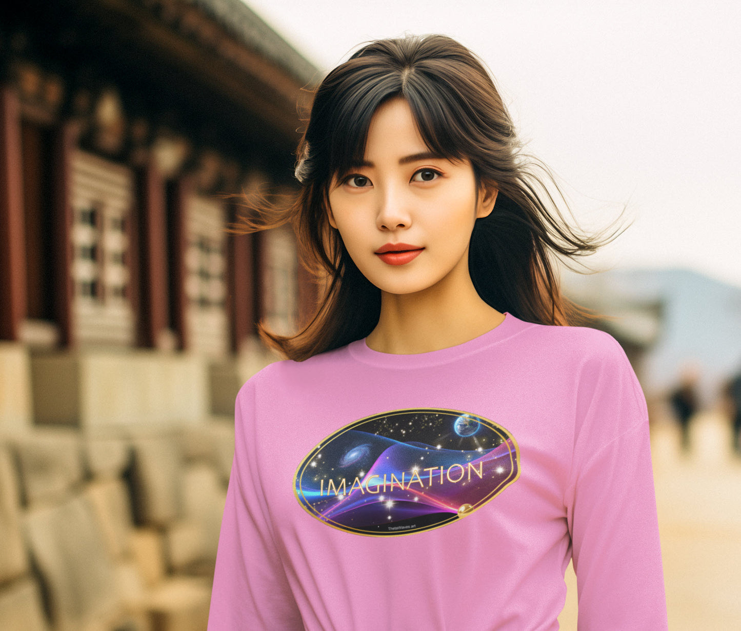 SPIRITUAL -- IMAGINATION-1 - Men & Women - Premium "Unisex" Longsleeve T-shirt