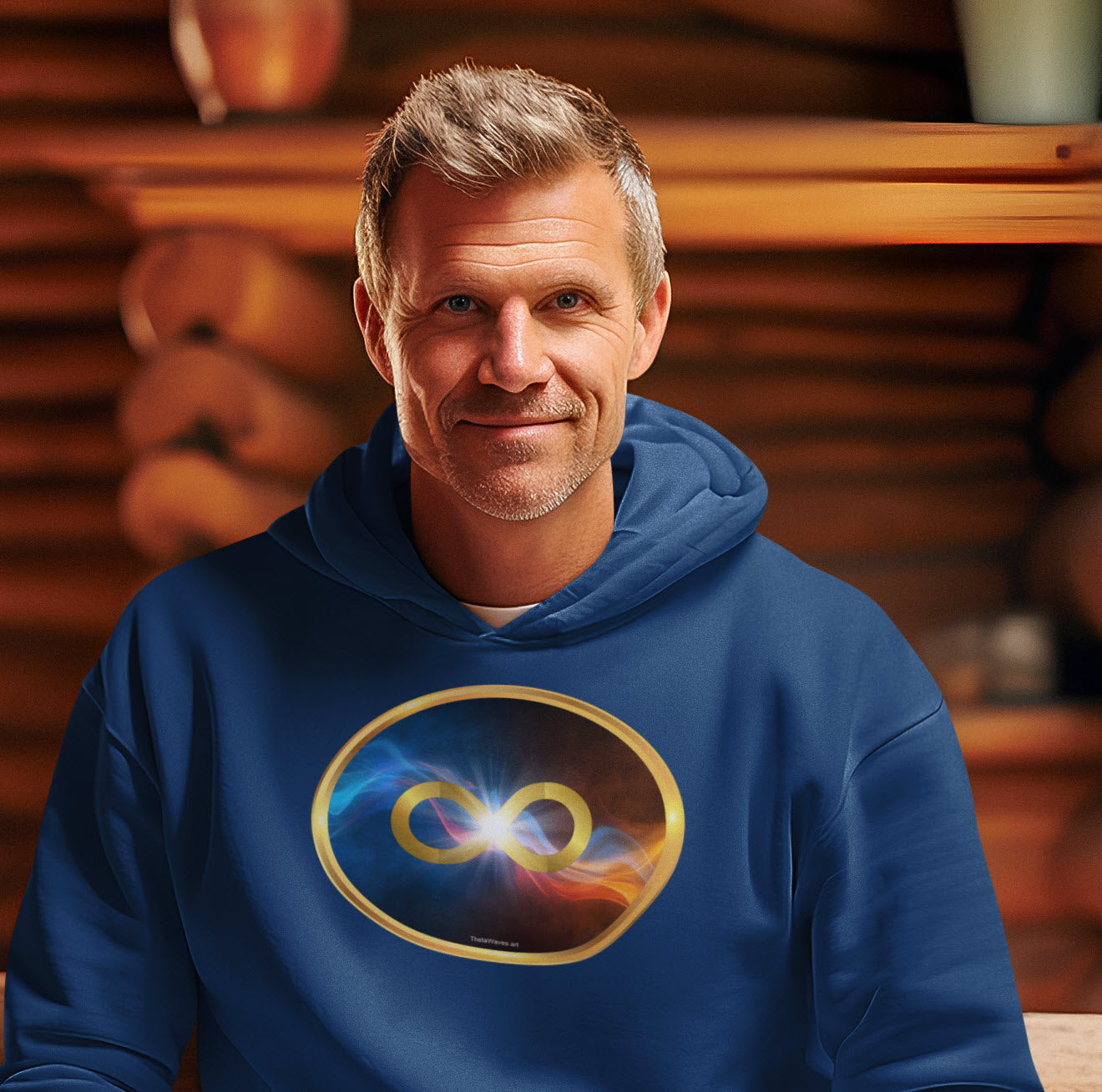 SPIRITUAL -- INFINITY-2 - Men & Women - Premium "Unisex" Pullover Hoodie