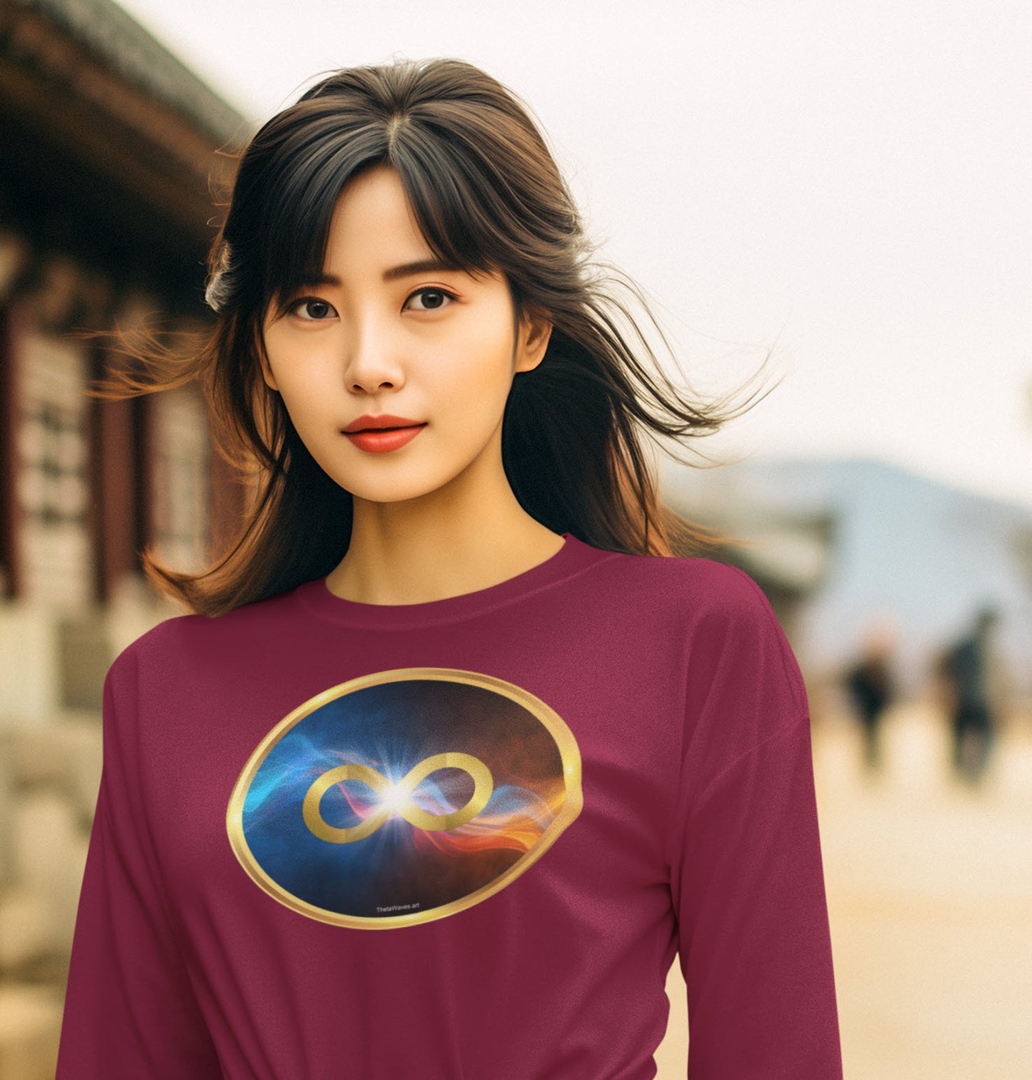 SPIRITUAL -- INFINITY-2 - Men & Women - Premium "Unisex" Longsleeve T-shirt
