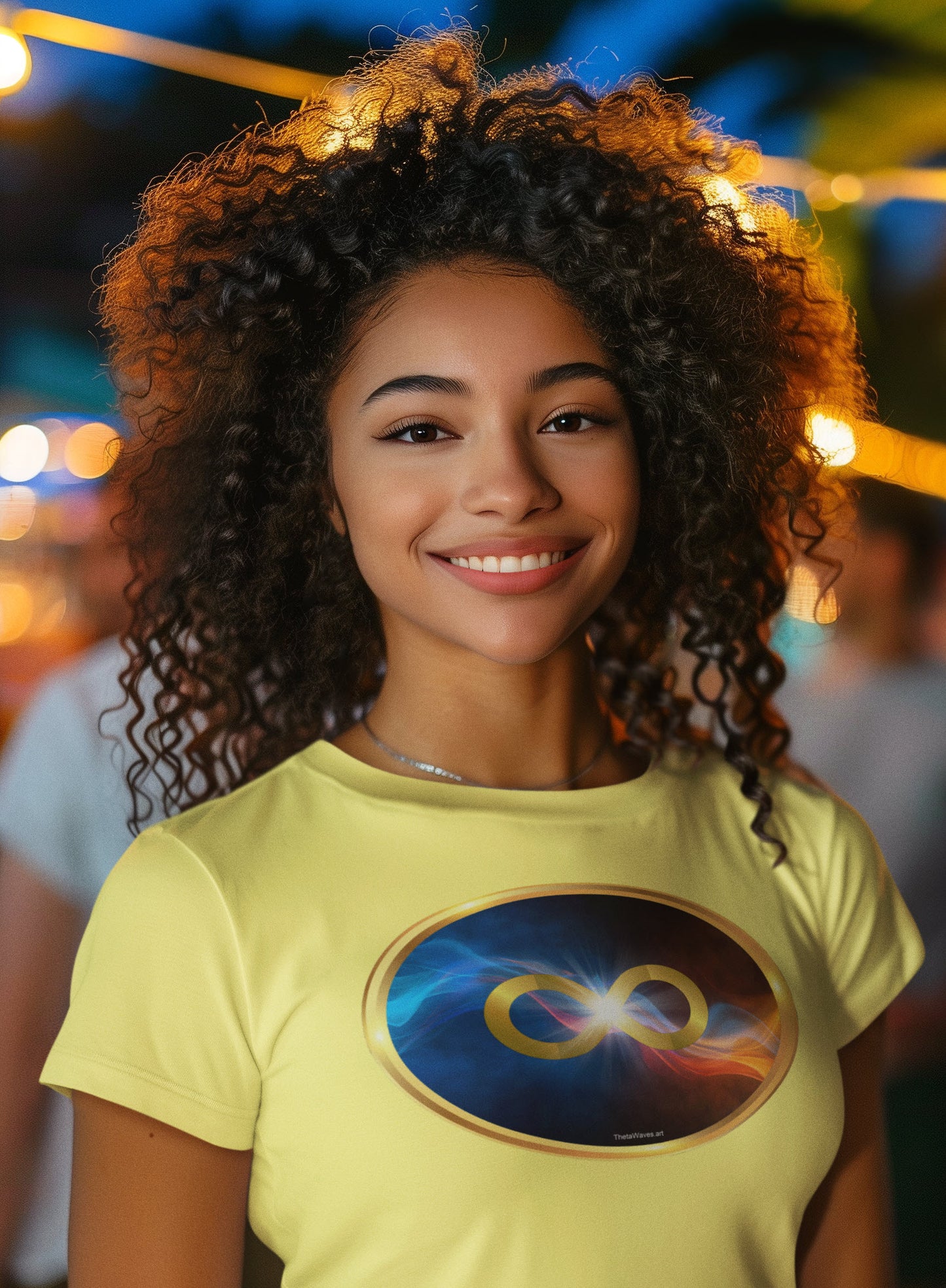SPIRITUAL -- INFINITY-2 - Womens Stylish Crewneck T-shirt
