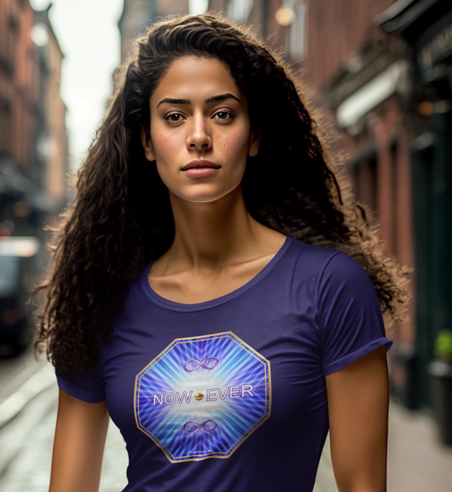SPIRITUAL -- NOWEVER-1 - Classic Womens Crewneck T-shirt