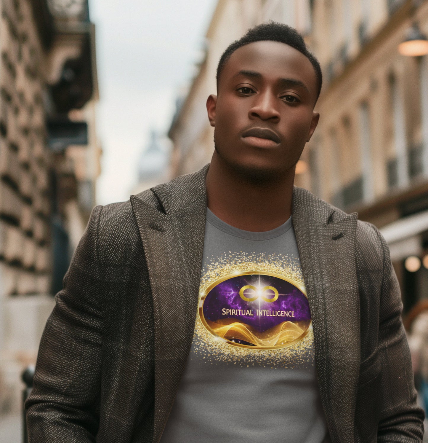 SPIRITUAL -- SPIRITUAL INTELLIGENCE-3 - Men & Women - Premium "Unisex" Longsleeve T-shirt