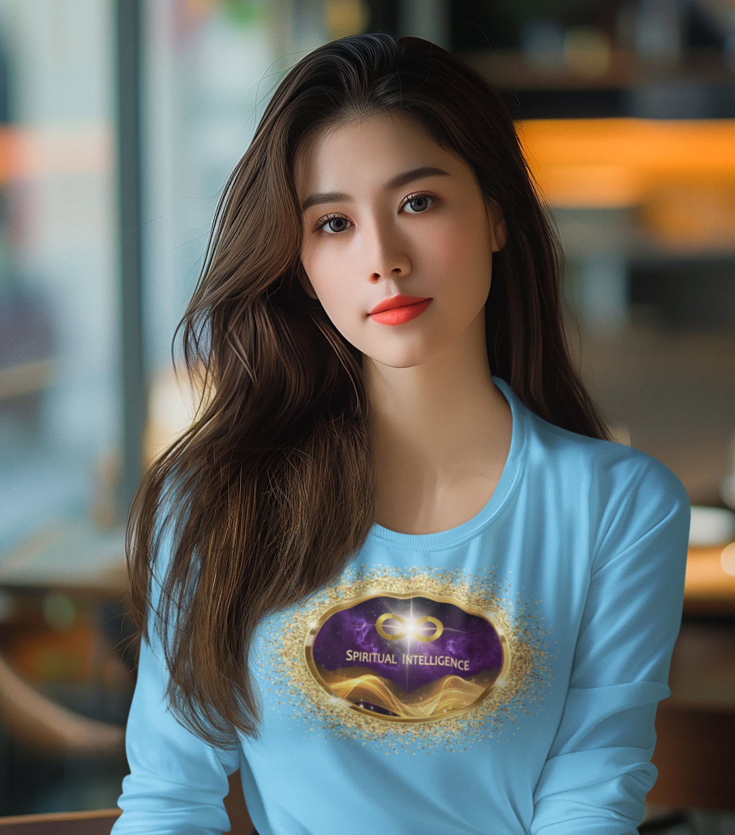 SPIRITUAL -- SPIRITUAL INTELLIGENCE-3 - Men & Women - Premium "Unisex" Longsleeve T-shirt