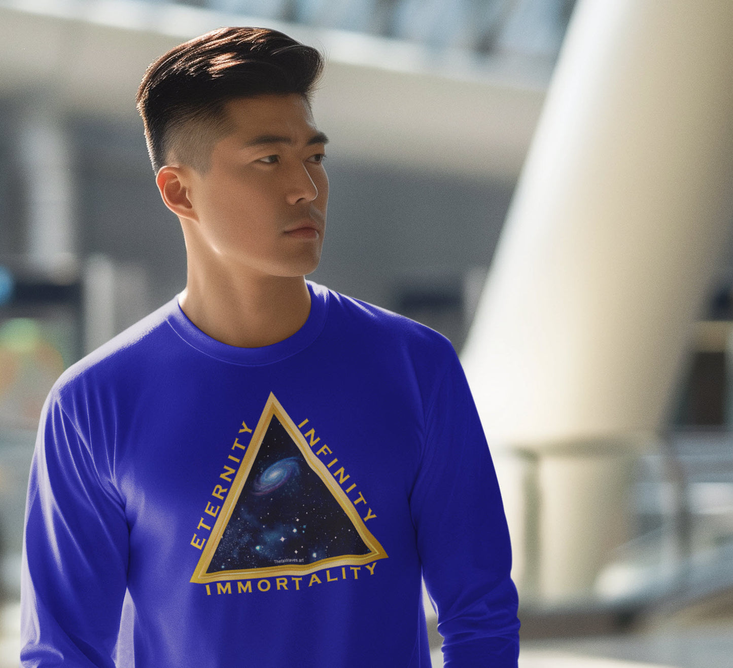 SPIRITUAL -- UNIVERSAL-1 - Men & Women - Premium "Unisex" Longsleeve T-shirt