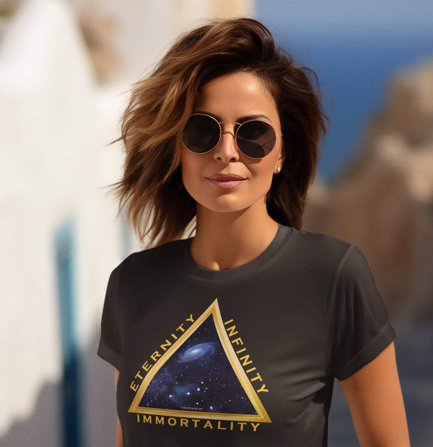 SPIRITUAL -- UNIVERSAL SPIRIT-1 - Classic Womens Crewneck T-shirt