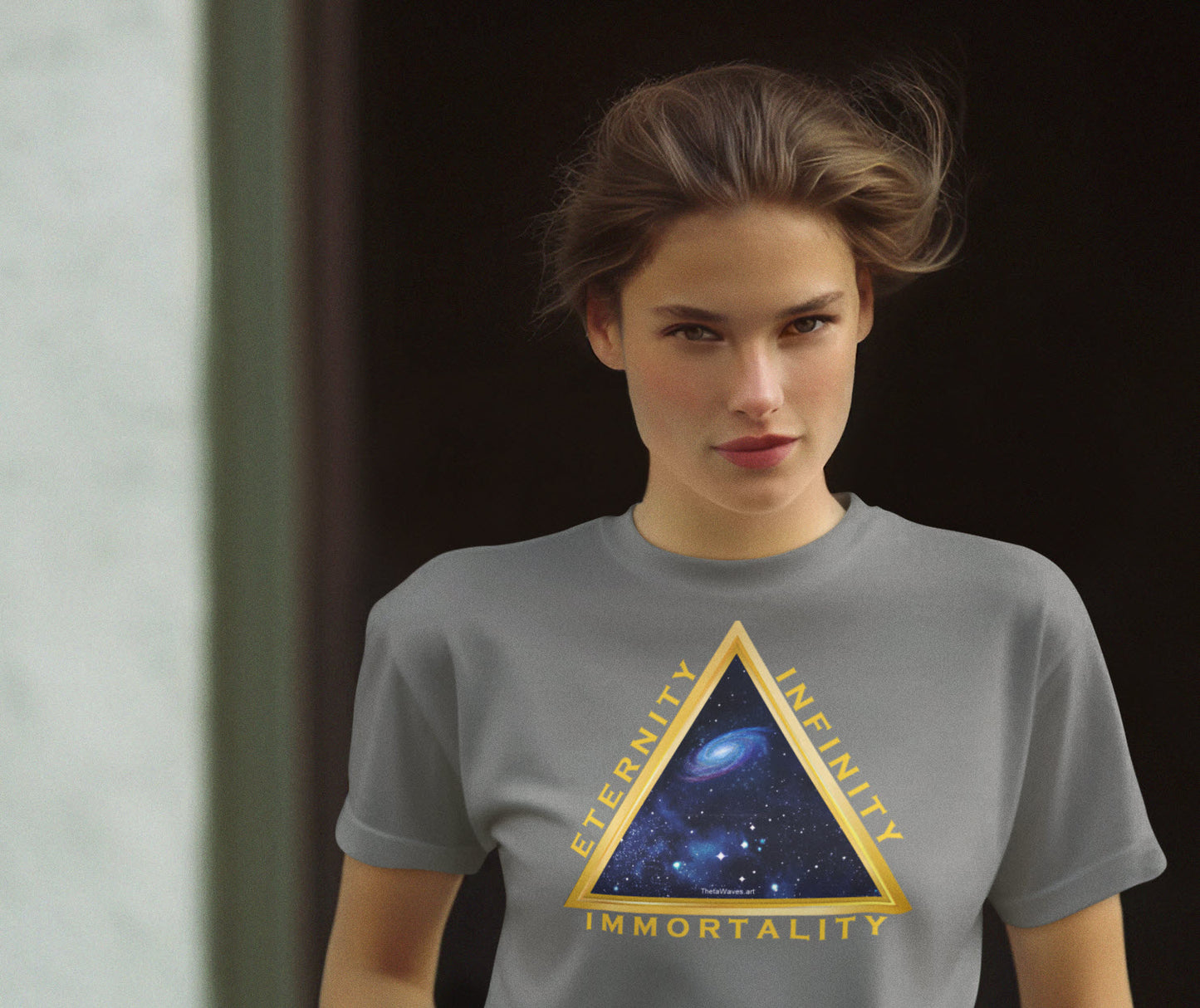 SPIRITUAL -- UNIVERSAL SPIRIT-1 - Men & Women - Premium "Unisex" Crewneck T-shirt