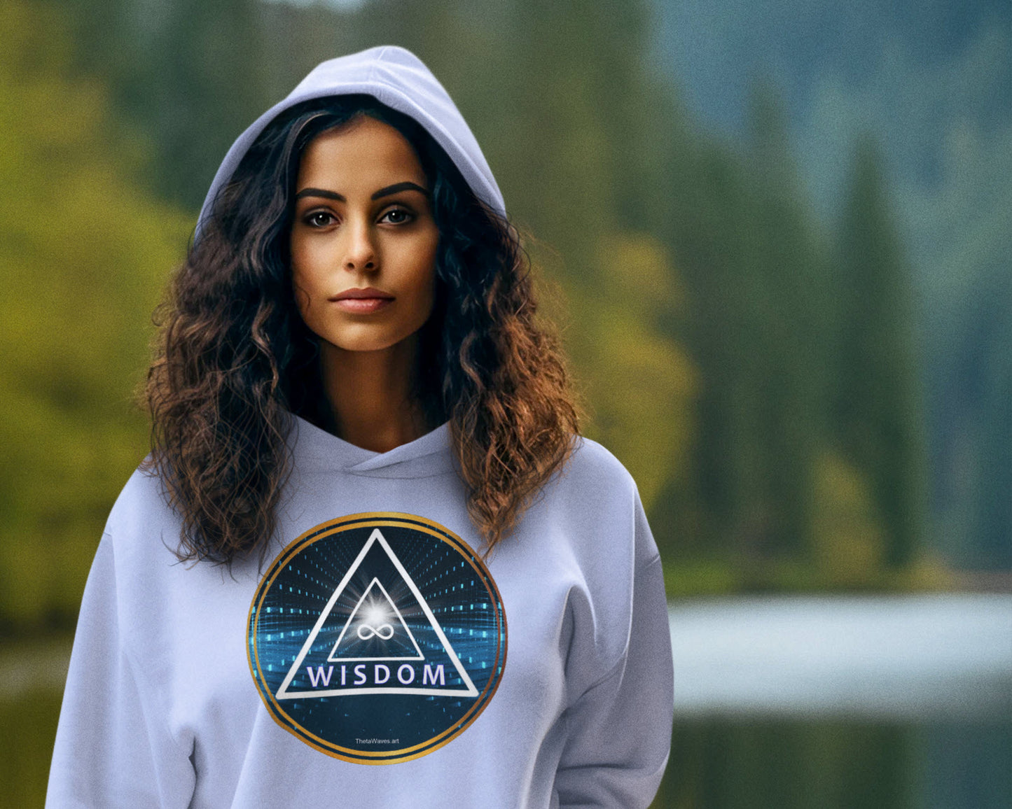 SPIRITUAL -- WISDOM-1 - Men & Women - Premium "Unisex" Pullover Hoodie