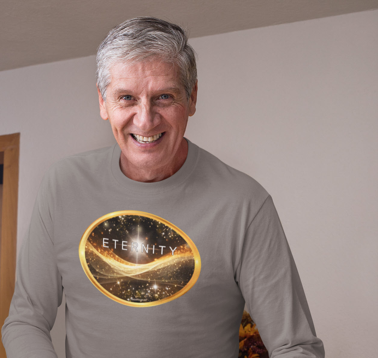 SPIRITUAL -- ETERNITY-3 - Men & Women - Premium "Unisex" Longsleeve T-shirt