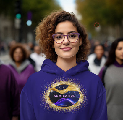 SPIRITUAL -- ADMIRATION-1 - Men & Women - Premium "Unisex" Pullover Hoodie