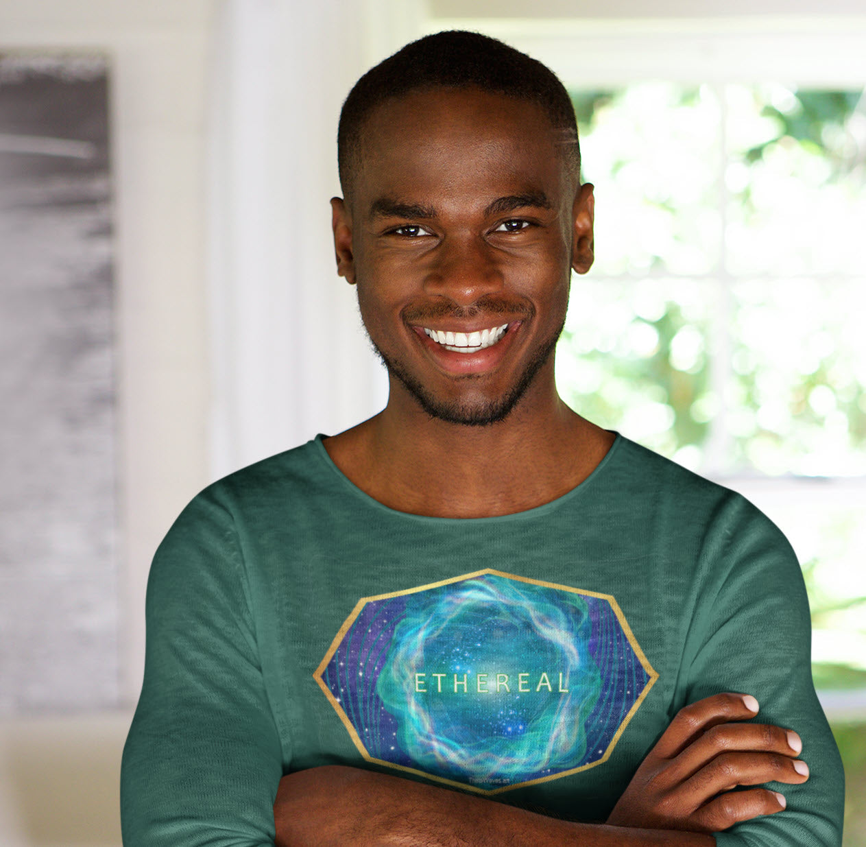 SPIRITUAL -- ETHEREAL-1 - Men & Women - Premium "Unisex" Longsleeve T-shirt