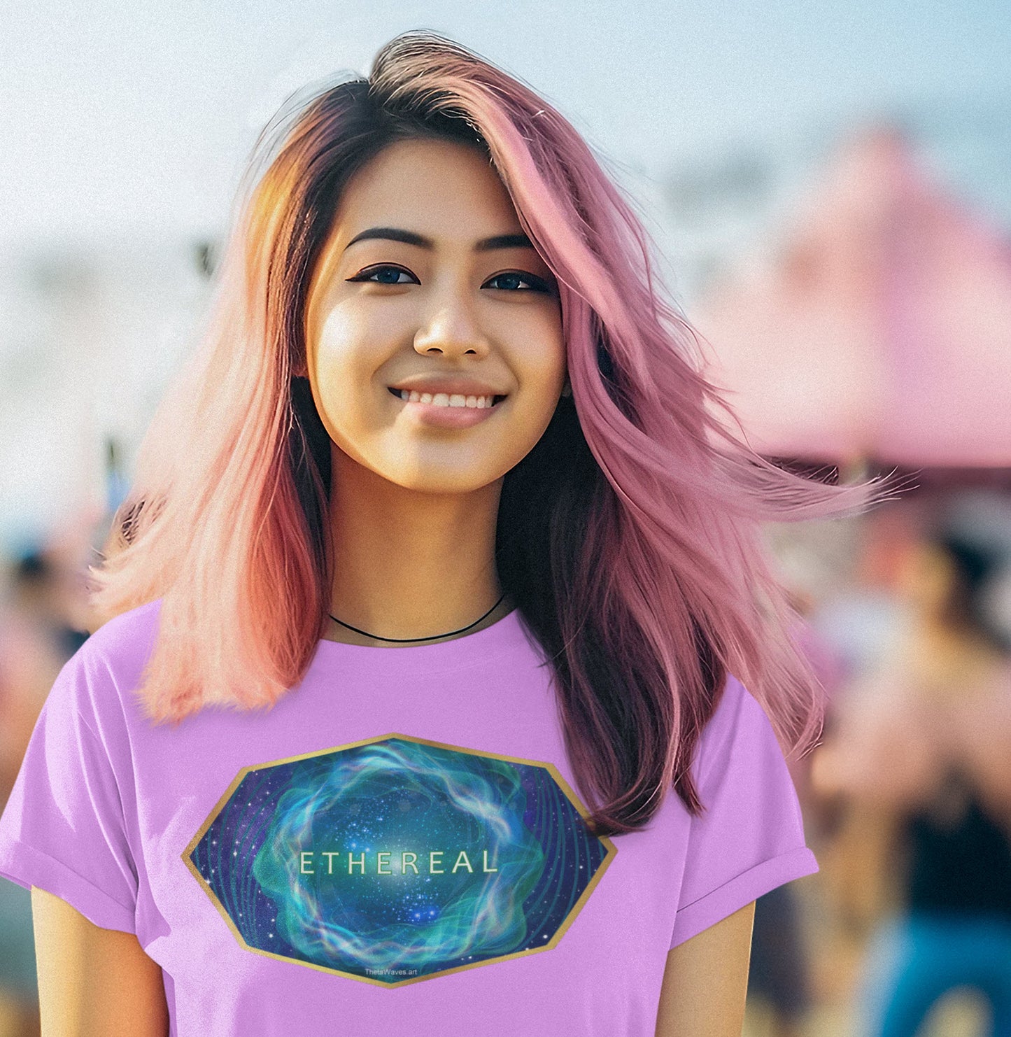 SPIRITUAL -- ETHEREAL-1 - Classic Womens Crewneck T-shirt
