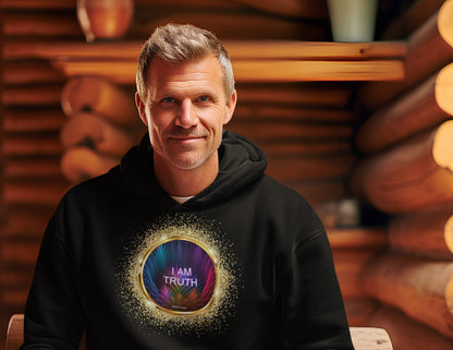 SPIRITUAL -- IAM TRUTH-2 - Men & Women - Premium "Unisex" Pullover Hoodie