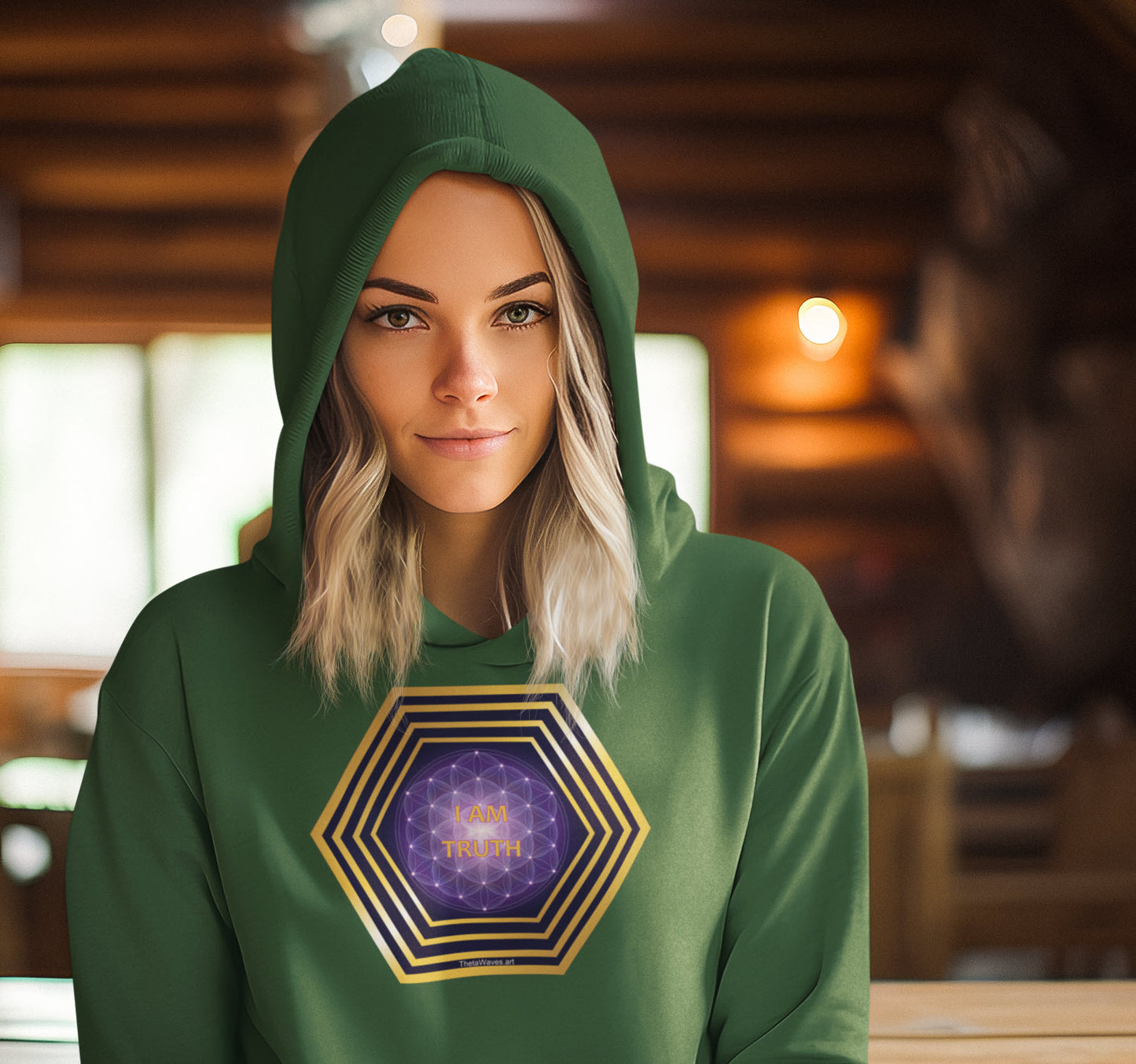 SPIRITUAL -- IAM TRUTH-1 - Men & Women - Premium "Unisex" Pullover Hoodie