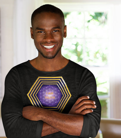 SPIRITUAL -- IAM TRUTH-1 - Men & Women - Premium "Unisex" Longsleeve T-shirt