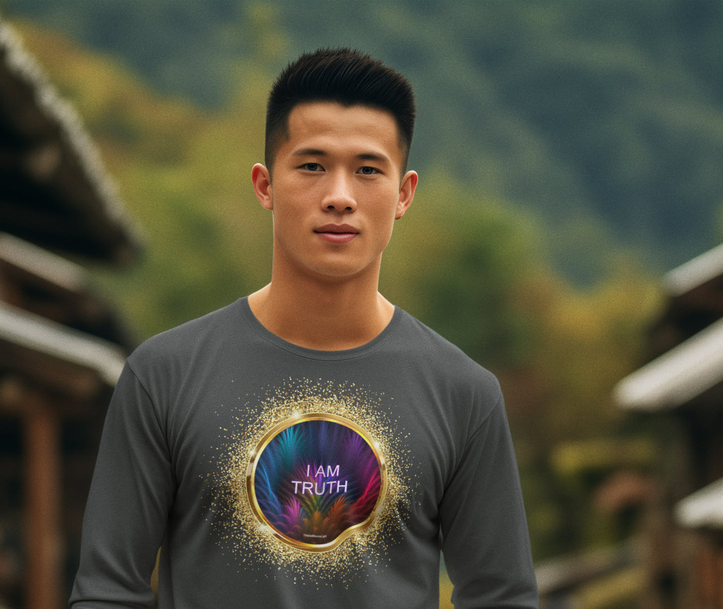 SPIRITUAL -- IAM TRUTH-2 - Men & Women - Premium "Unisex" Longsleeve T-shirt