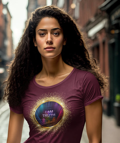 SPIRITUAL -- IAM TRUTH-2 - Classic Womens Crewneck T-shirt