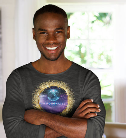 SPIRITUAL -- IMMORTALITY-5 - Men & Women - Premium "Unisex" Longsleeve T-shirt