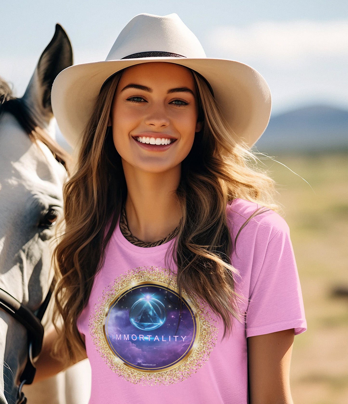SPIRITUAL -- IMMORTALITY-5 - Men & Women - Ultra Cotton Unisex Crewneck T-shirt