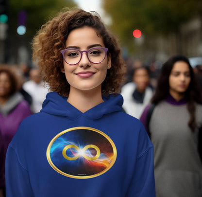 SPIRITUAL -- INFINITY-2 - Men & Women - Premium "Unisex" Pullover Hoodie