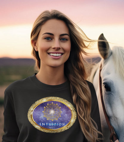 SPIRITUAL -- INTUITION-1 - Men & Women - Premium "Unisex" Longsleeve T-shirt