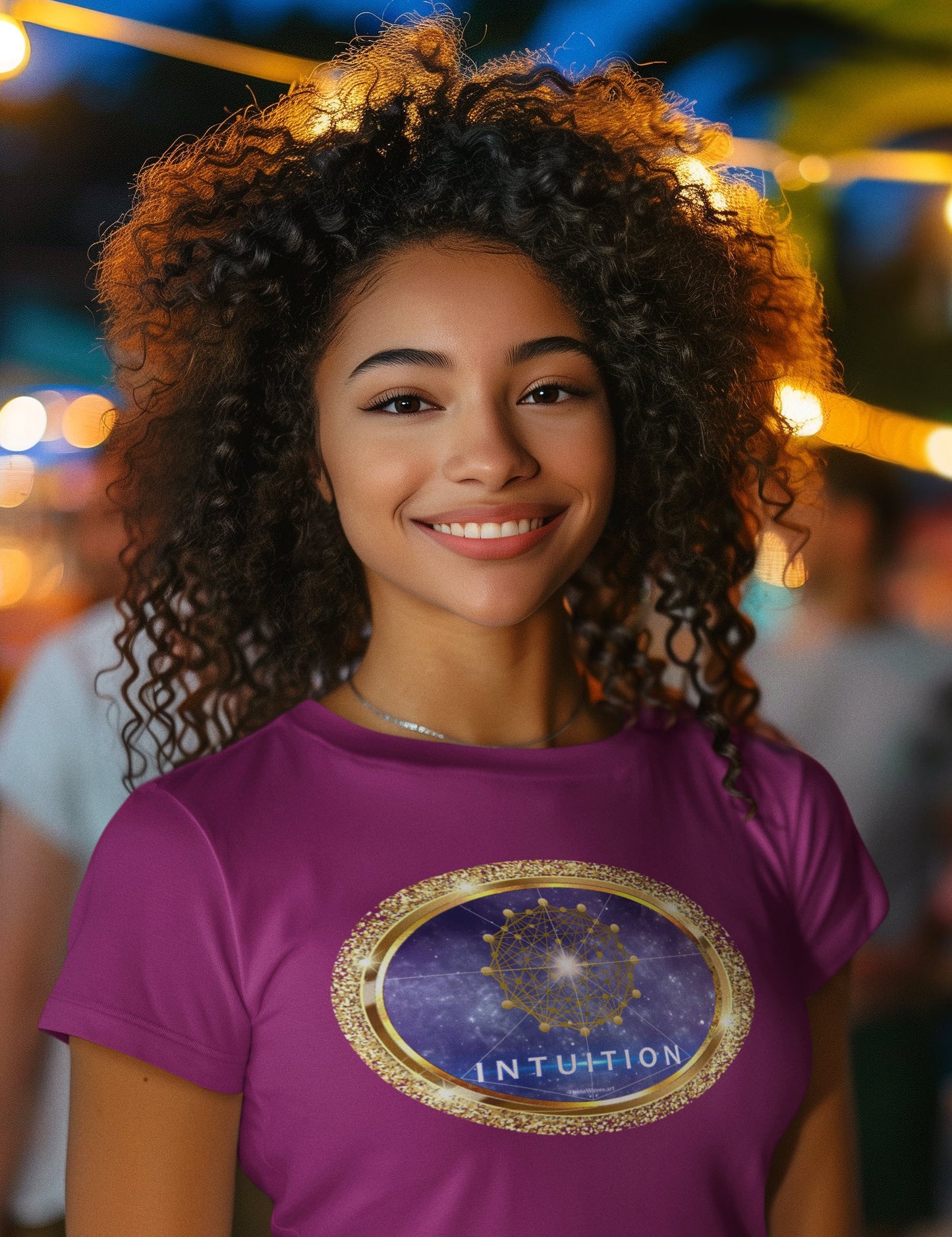 SPIRITUAL -- INTUITION-1 - Classic Womens Crewneck T-shirt