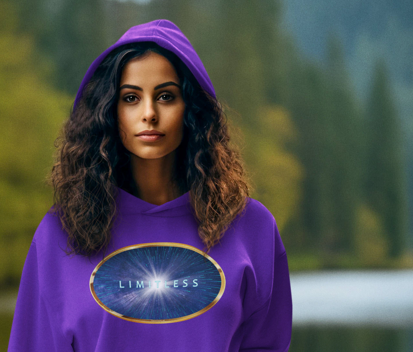 SPIRITUAL -- LIMITLESS-1 - Men & Women - Premium "Unisex" Pullover Hoodie