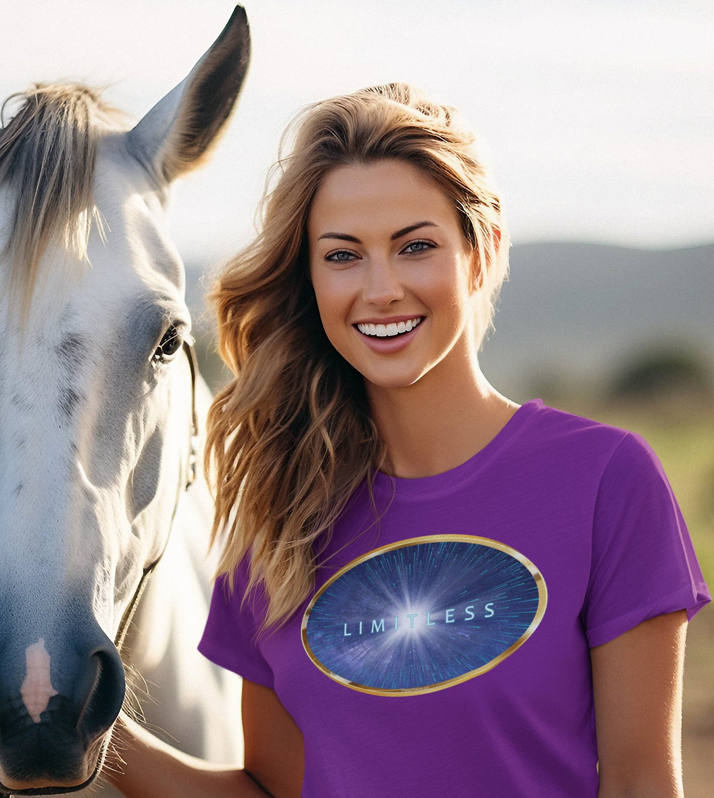 SPIRITUAL -- LIMITLESS-1 - Men & Women - Ultra Cotton Unisex Crewneck T-shirt