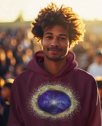 SPIRITUAL -- SERENITY-1 - Men & Women - Premium "Unisex" Pullover Hoodie