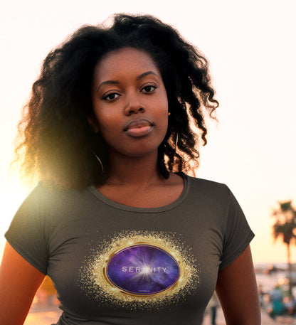 SPIRITUAL -- SERENITY-1 - Classic Womens Crewneck T-shirt