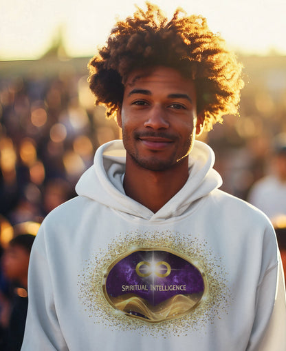 SPIRITUAL -- SPIRITUAL INTELLIGENCE-3 - Men & Women - Premium "Unisex" Pullover Hoodie