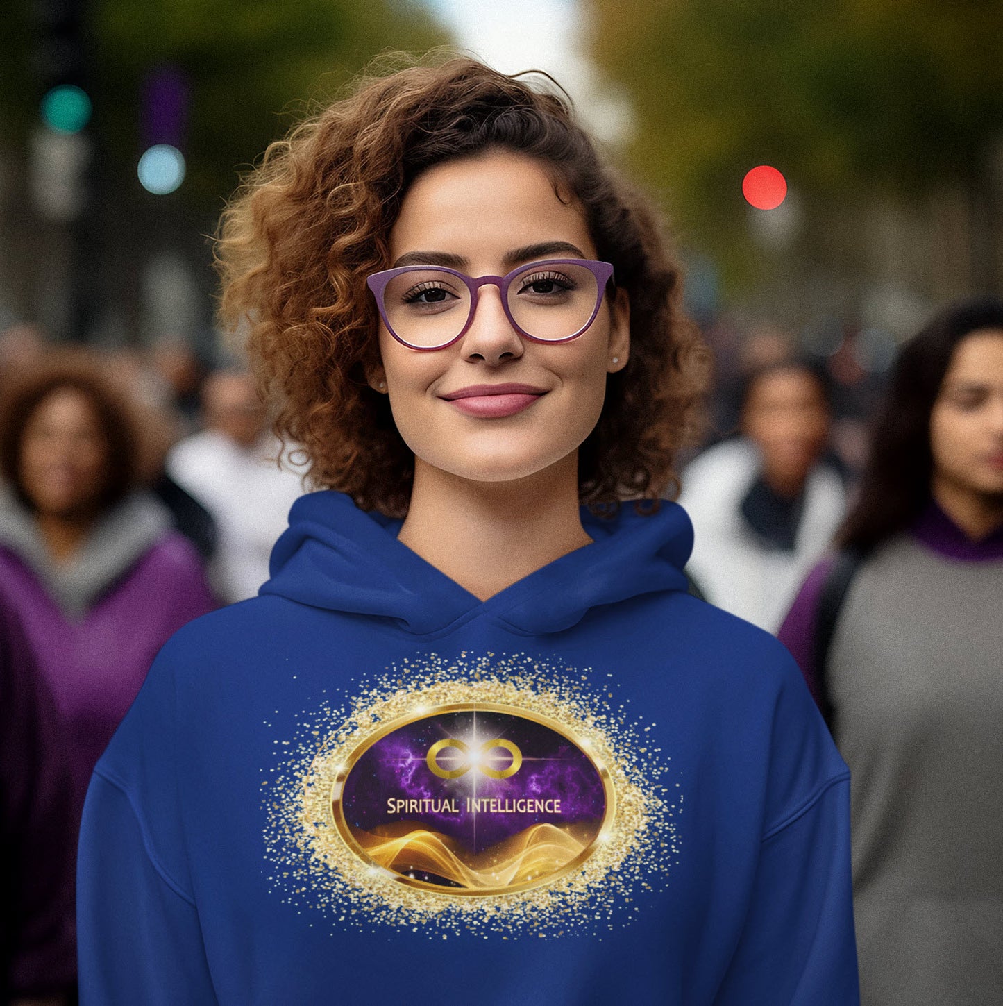 SPIRITUAL -- SPIRITUAL INTELLIGENCE-3 - Men & Women - Premium "Unisex" Pullover Hoodie