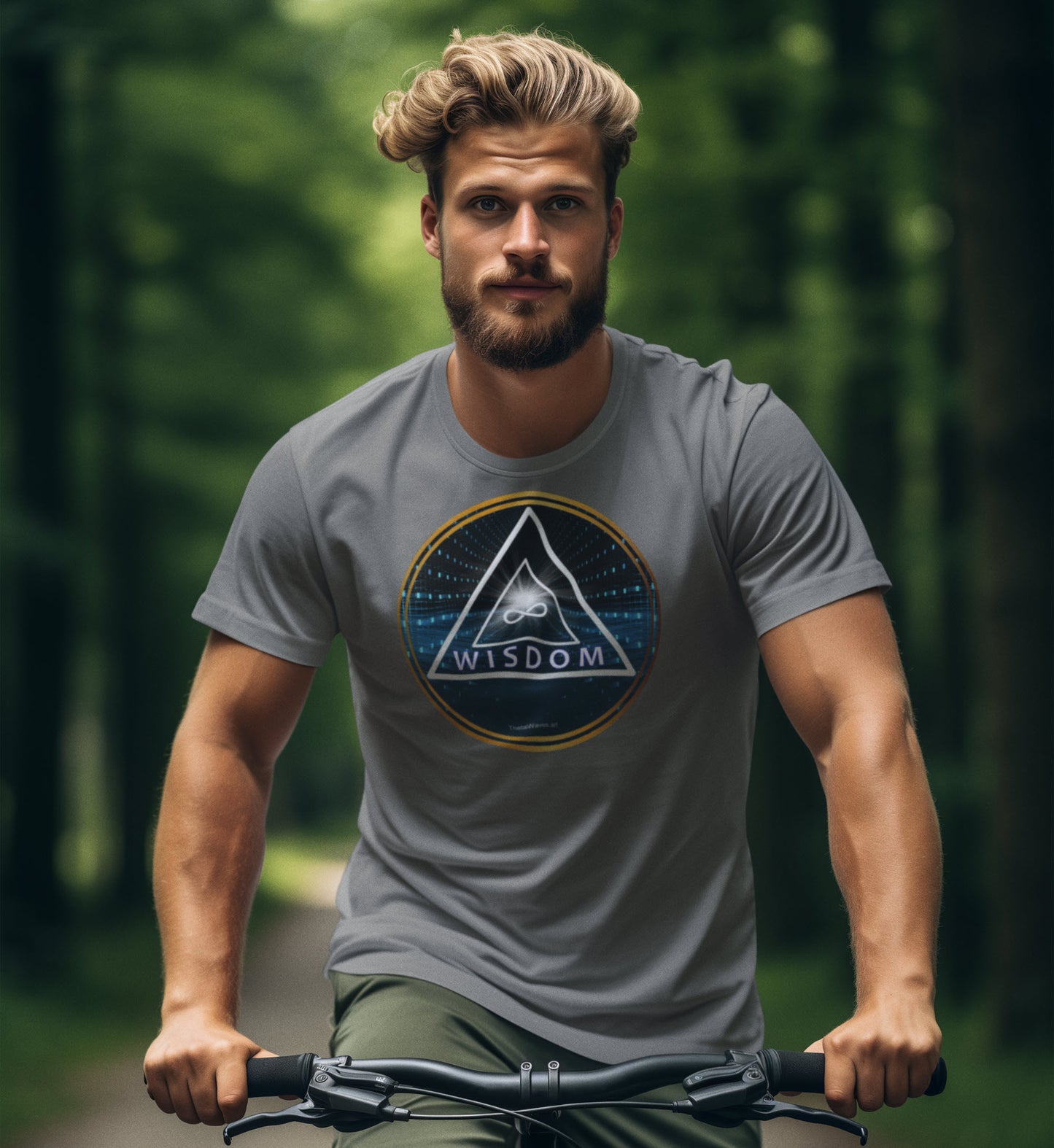 SPIRITUAL -- WISDOM-1 - Men & Women - Premium "Unisex" Crewneck T-shirt